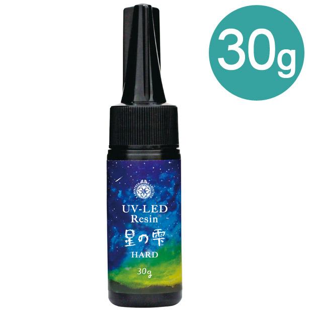 Pajico Resin Liquid UV-LED Resin Star Drops Hard Type 30g Transparent Made in Japan 403236