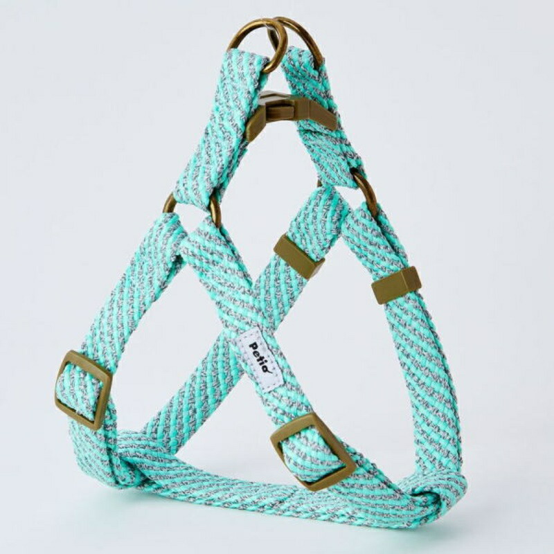 Petio Dog Harness Flash Soft Harness Size S Blue