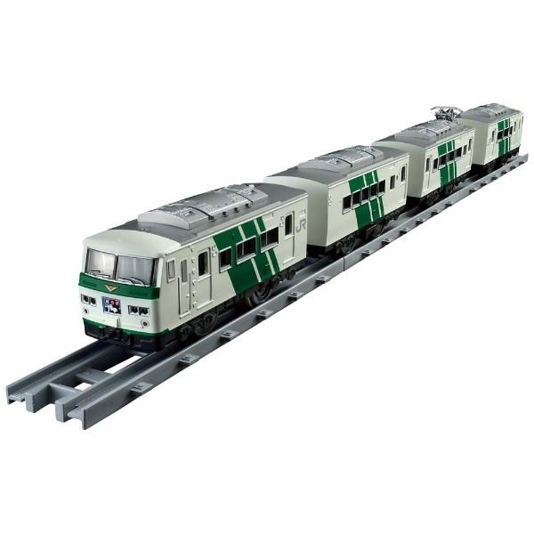 TAKARA TOMY Plarail Real Class 185 Series Limited Express Train (Odoriko - Green Stripe)  For Boys