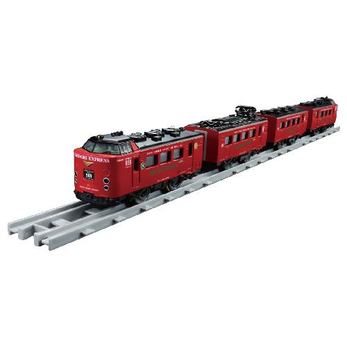 Takara Tomy Plarail Real Class 485 Series Limited Express Train (JR Kyushu Midori Express)