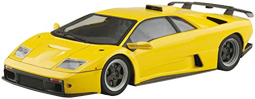 Aoshima Cultural Textbook Co., Ltd. 1/24 The Supercar Series No.5 Lamborghini Diablo GT 1999 Plastic Model Kit