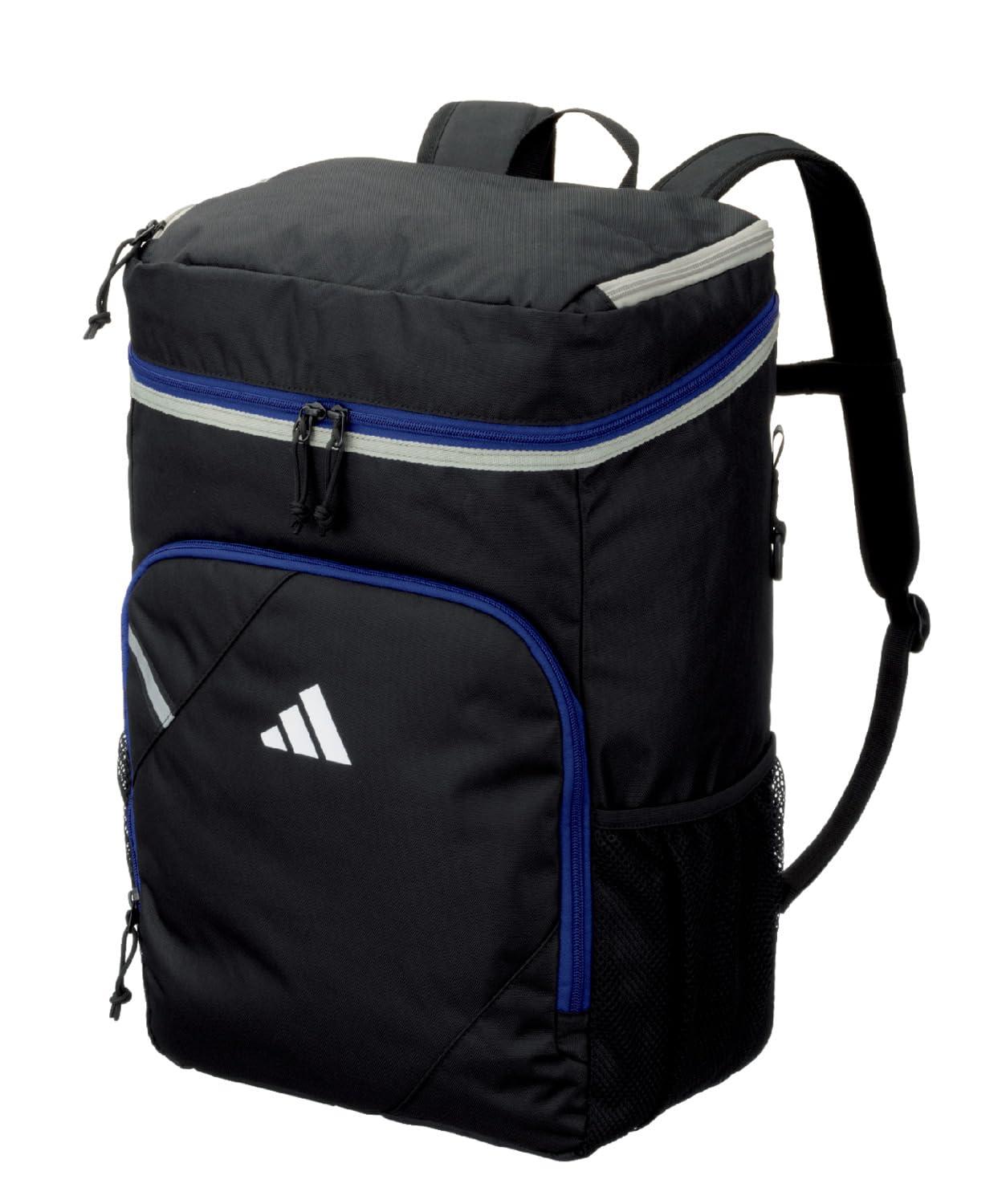 adidas Soccer Backpack Ball Daypack Black × Semi-Lucid Blue ADP44BKB