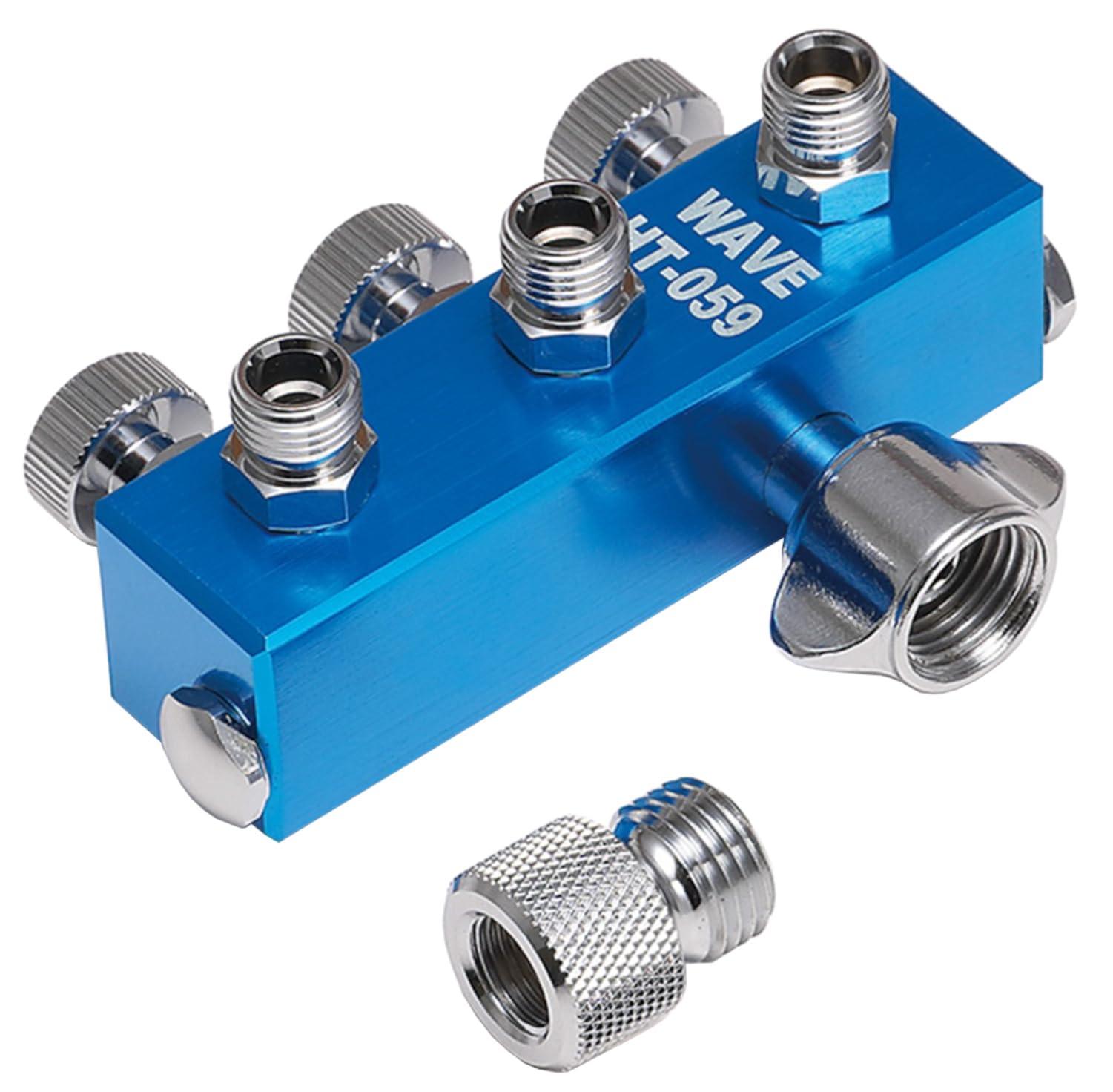 Wave Hobby Tools Series HG Triple Hose Joint (Aluminum Body) Plastic Model Tool HT-059