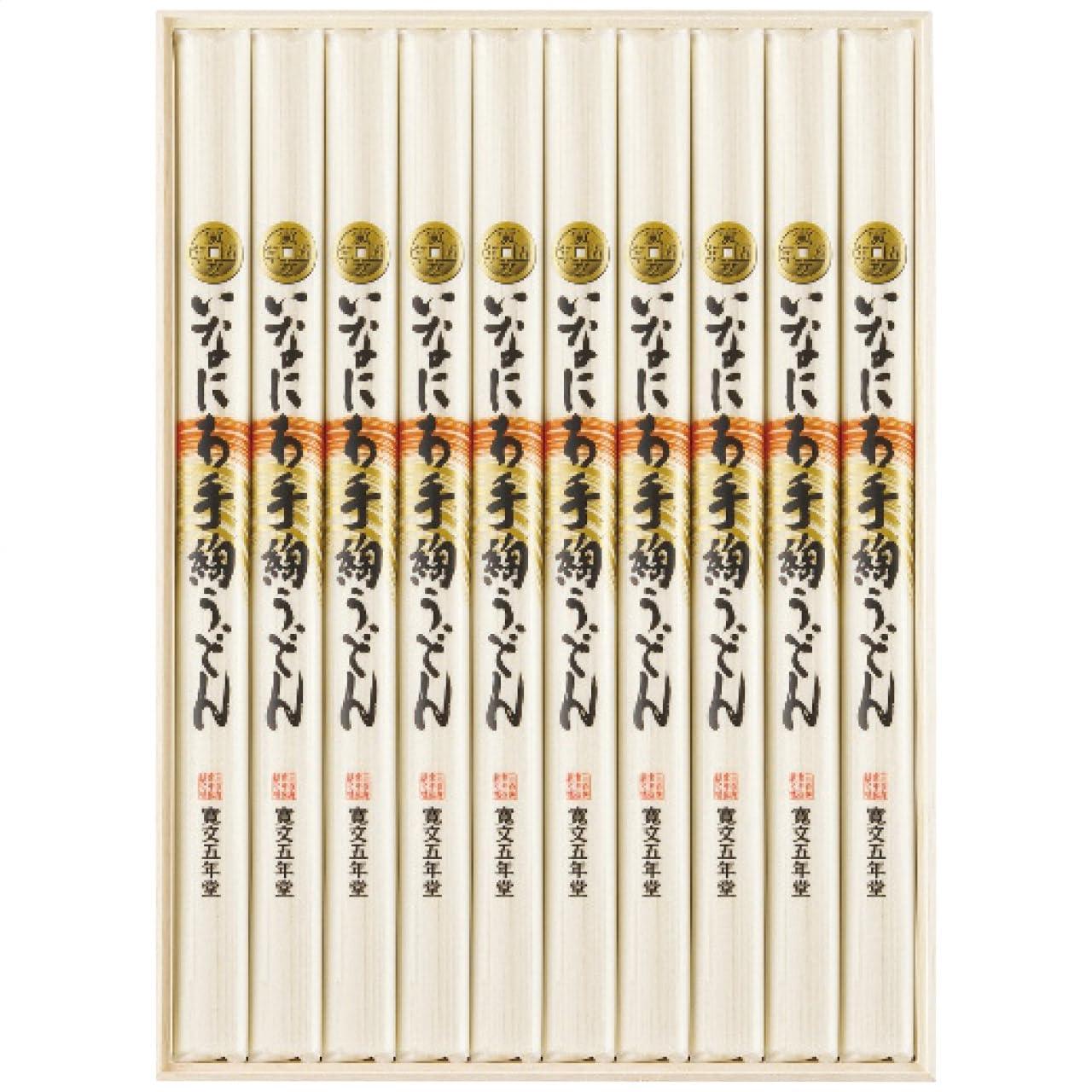 Kanbun 5th Year Hall Inaniwa Hand-Twisted Udon Inaniwa Hand-Twisted Udon (100g) ×10 C6195577
