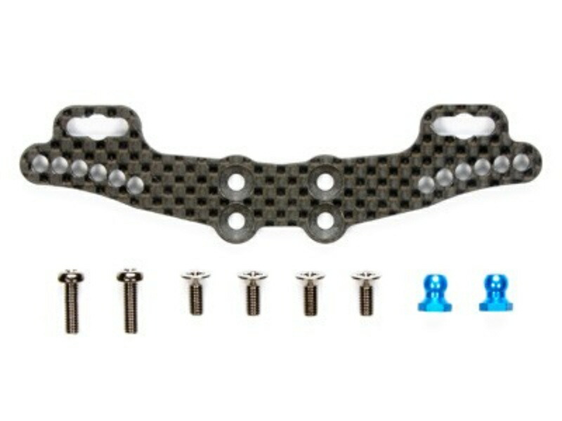 TAMIYA Hop-Up Options No.1453 OP.1453 XV-01 Carbon Damper Stays (Rear) 54453