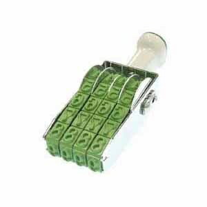 Sunbee Stamp Rotary Stamp Techno Touch Latin 4-Line Mincho Typeface No. 1 TK-004