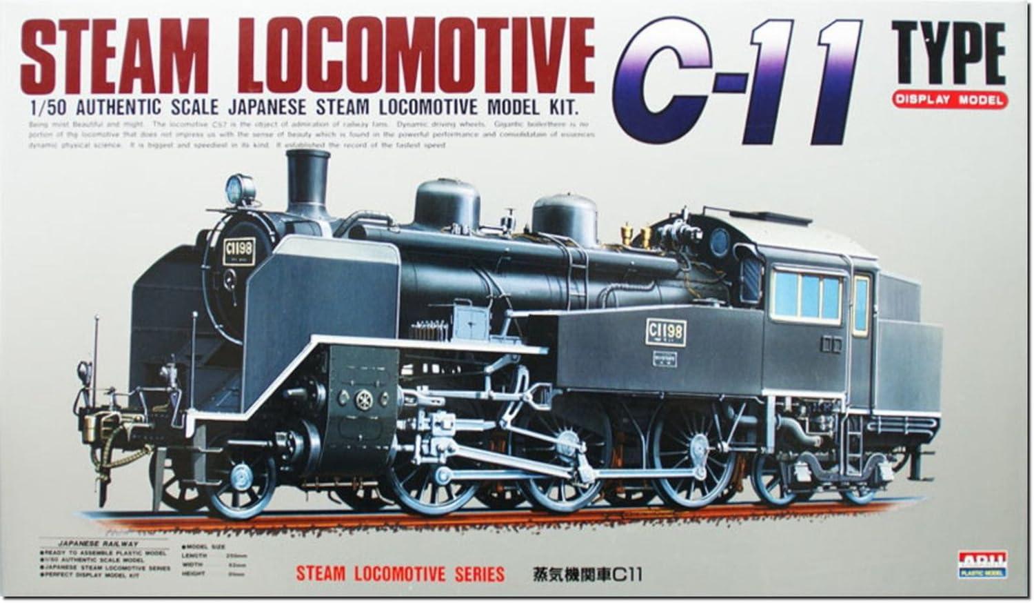 Micro Ace 1/50 Scale Steam Locomotive C11 Plastic Model Kit