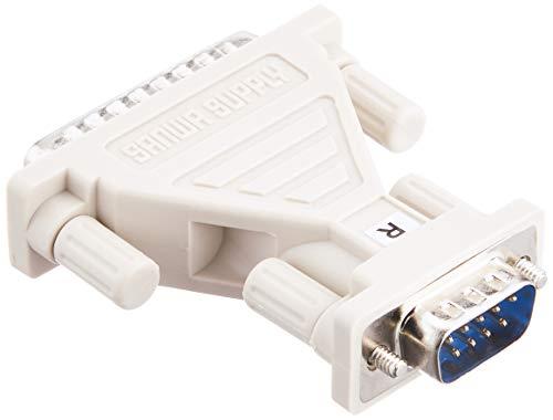 Sanwa Supply RS-232C Conversion Adapter (D-sub 9-pin Male to D-sub 25-pin Male) AD09-9M25MK