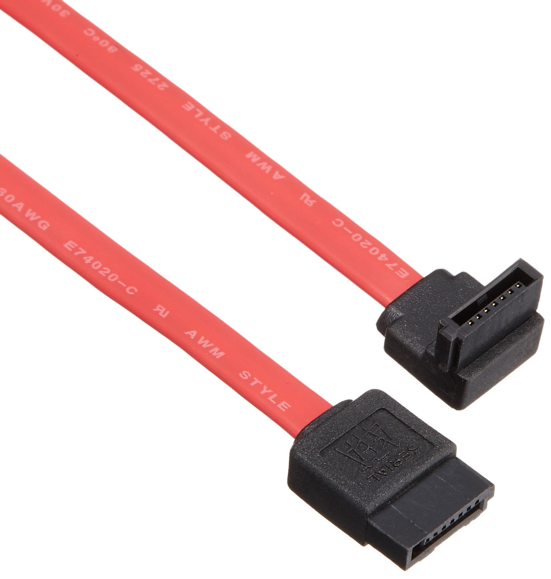 Sanwa Supply Upper L-Shaped Serial ATA3 Cable 0.3m TK-SATA3-03UL