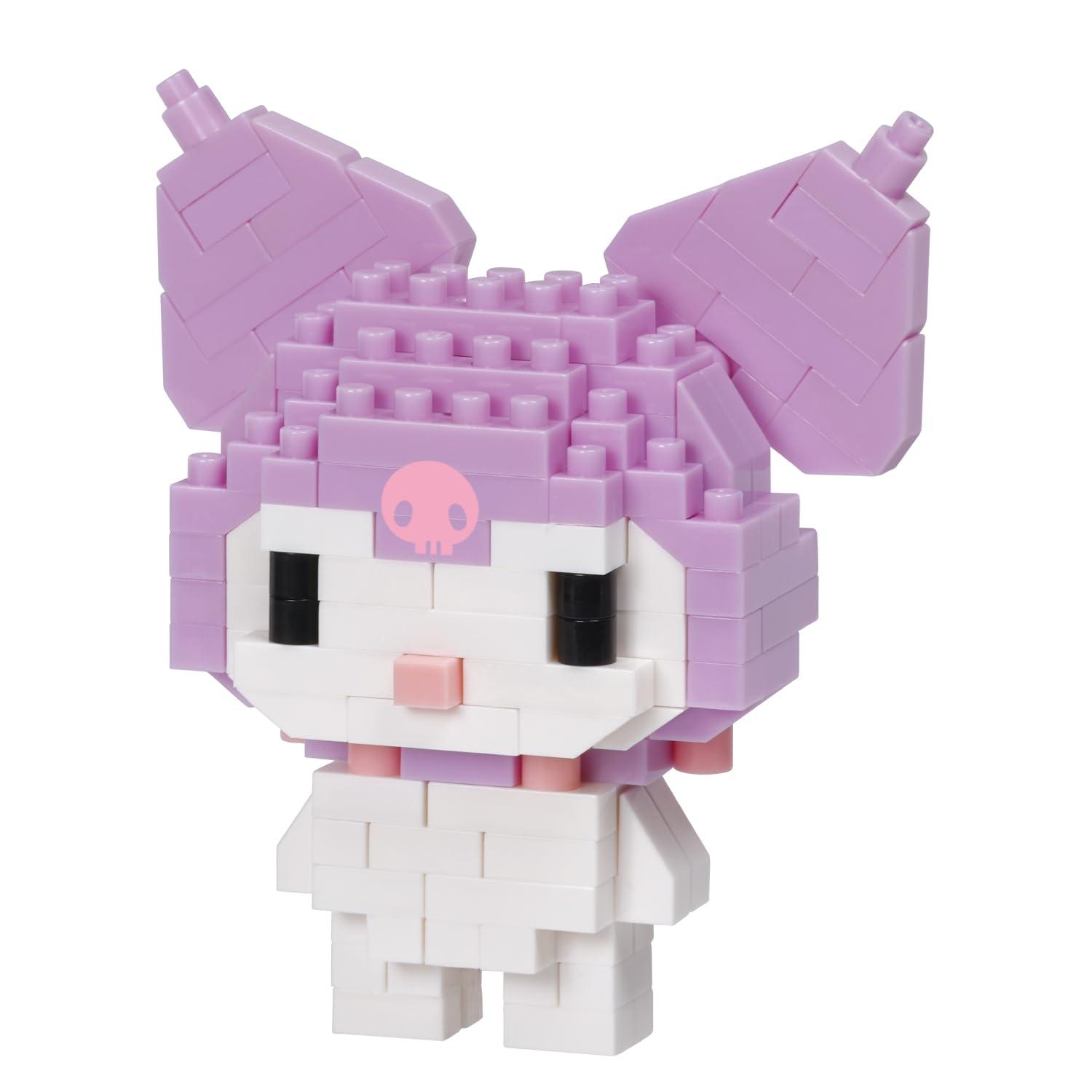 nanoblock Kawada Nano Block Sanrio Characters Kuromi 160 Pieces Ages 12+ NBCC_179
