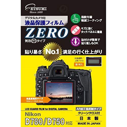 Etsumi LCD Protective Film ZERO for Digital Cameras Compatible with Nikon D780 / D750 VE-7332