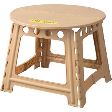AZUMAYA Crafter Table Circle LFS-414SBE