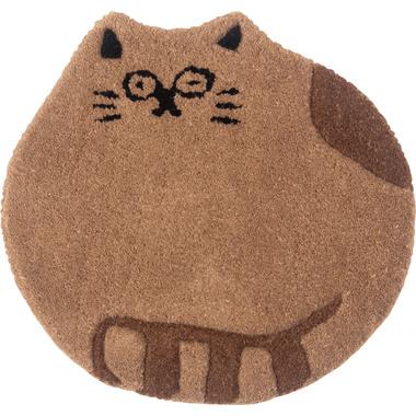 Higashitani ROOM ESSENCE Seat Cushion Cushion Chair Comfortable Animal Animal Print Stylish Unique Healing Compact Fluffy (Cat)