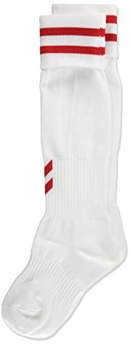 Hummel Long Socks Junior Game Stockings Kids White × Red (1020) 19-21