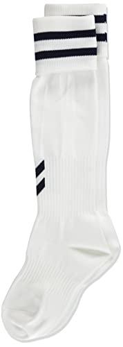 Hummel Long Socks Junior Game Stockings Kids White × Navy (1070) 22-24