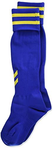 Hummel Long Socks Junior Game Stockings Kids Royal Blue × Yellow (6330) 22-24