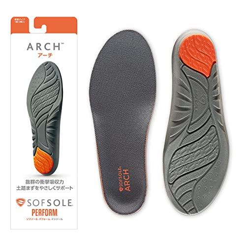 Sof Sole SOFSOLE Arch Support Insoles Unisex Replaceable Type M Size (24.5-26.0cm) 226264 Shock Absorption Arch Support