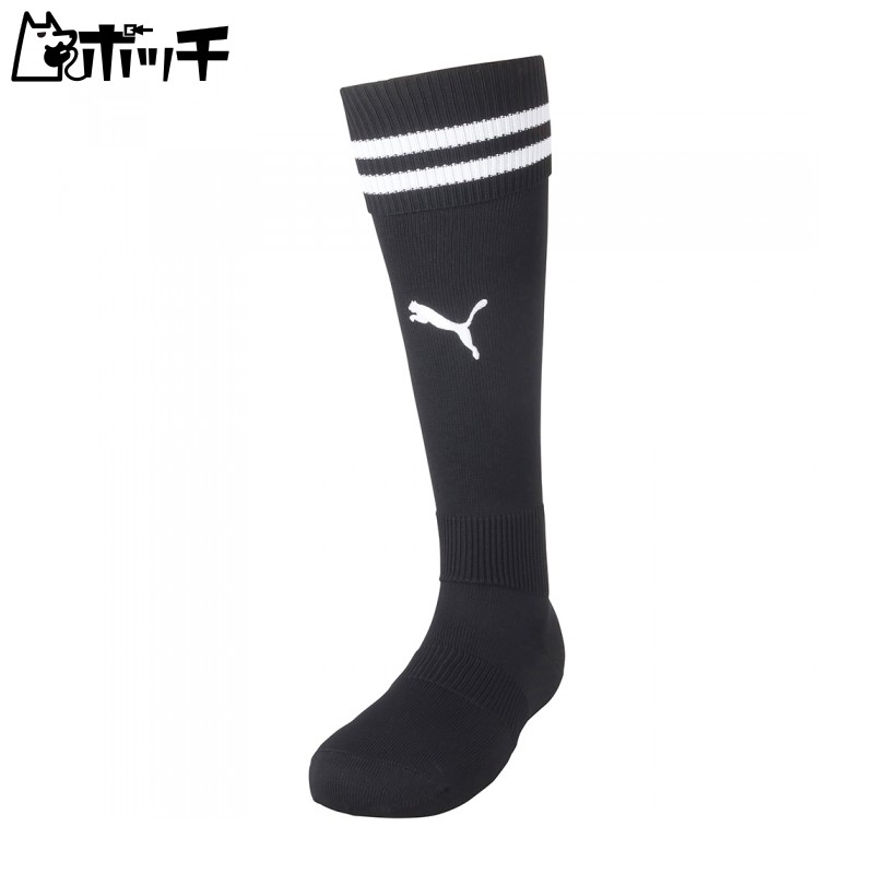 [PUMA] Soccerwear Lineiri Junior Stockings 729882 [Junior] Kids 2024 Fall/Winter Colorway PUMA Black/PUMA White (03) 22.0-24.0 cm