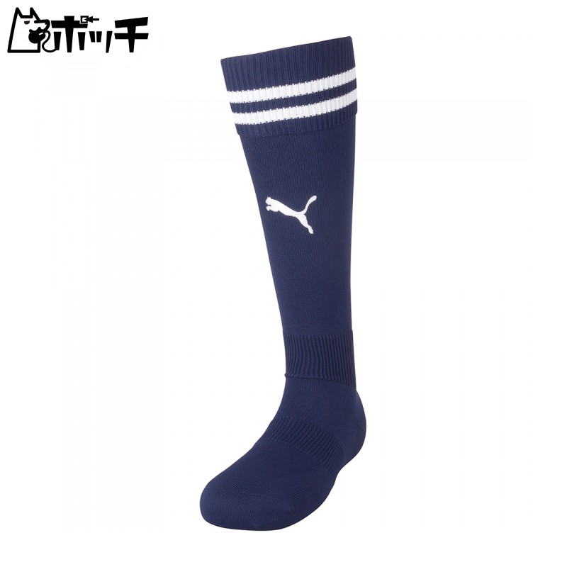 [PUMA] Soccerwear Lineiri Junior Stockings 729882 [Junior] Kids 2024 Fall/Winter Color Peacoat/PUMA White (06) 19.0-21.0 cm