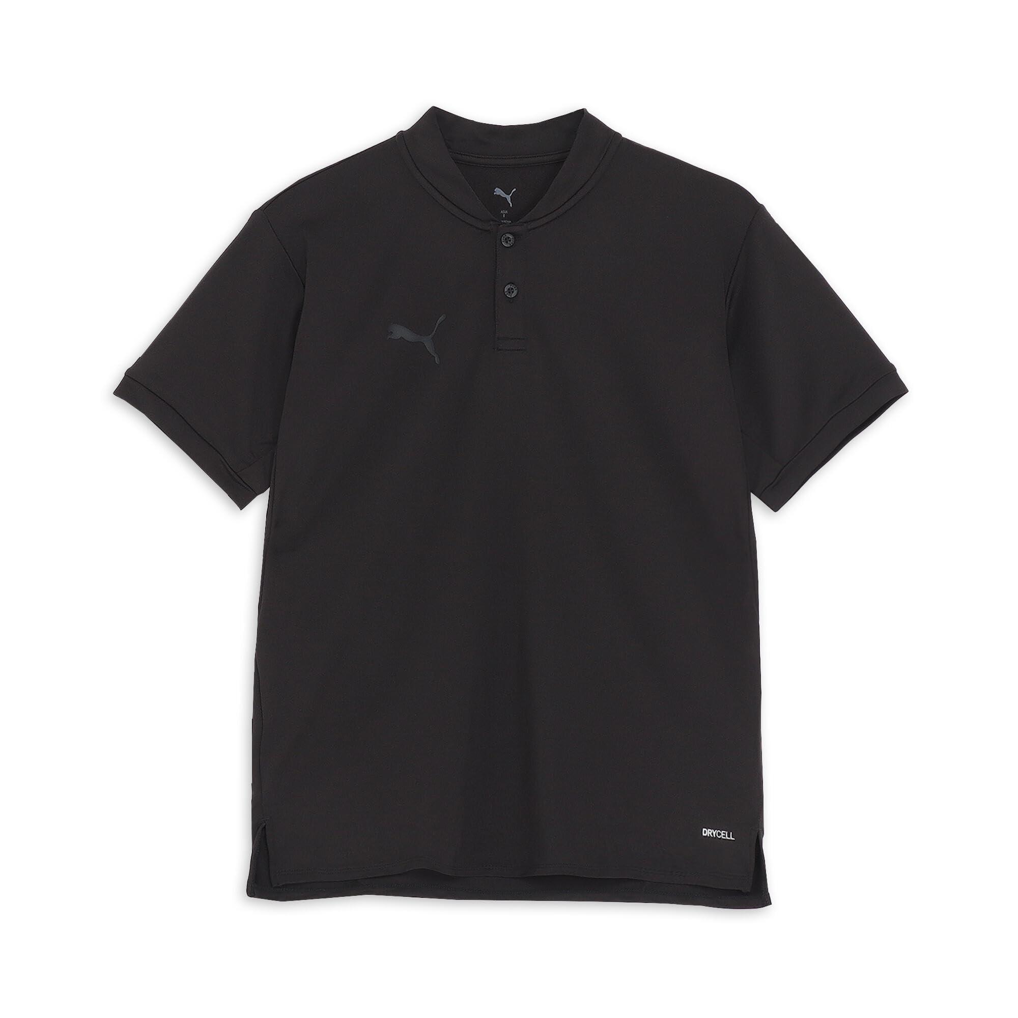 [PUMA] Sporty PUMAFTBL TRAVEL SS Polo Shirt 660130 Men's 2025 Spring/Summer Color Black (03)