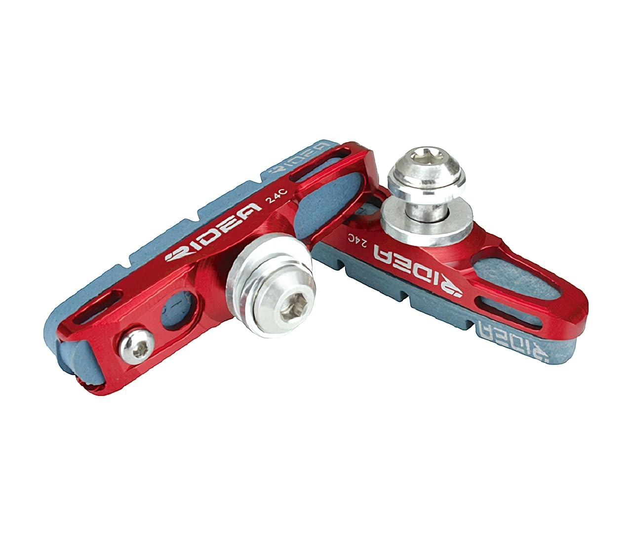 RIDEA Caliper Brake Shoes BSR-24C Red 147-05874