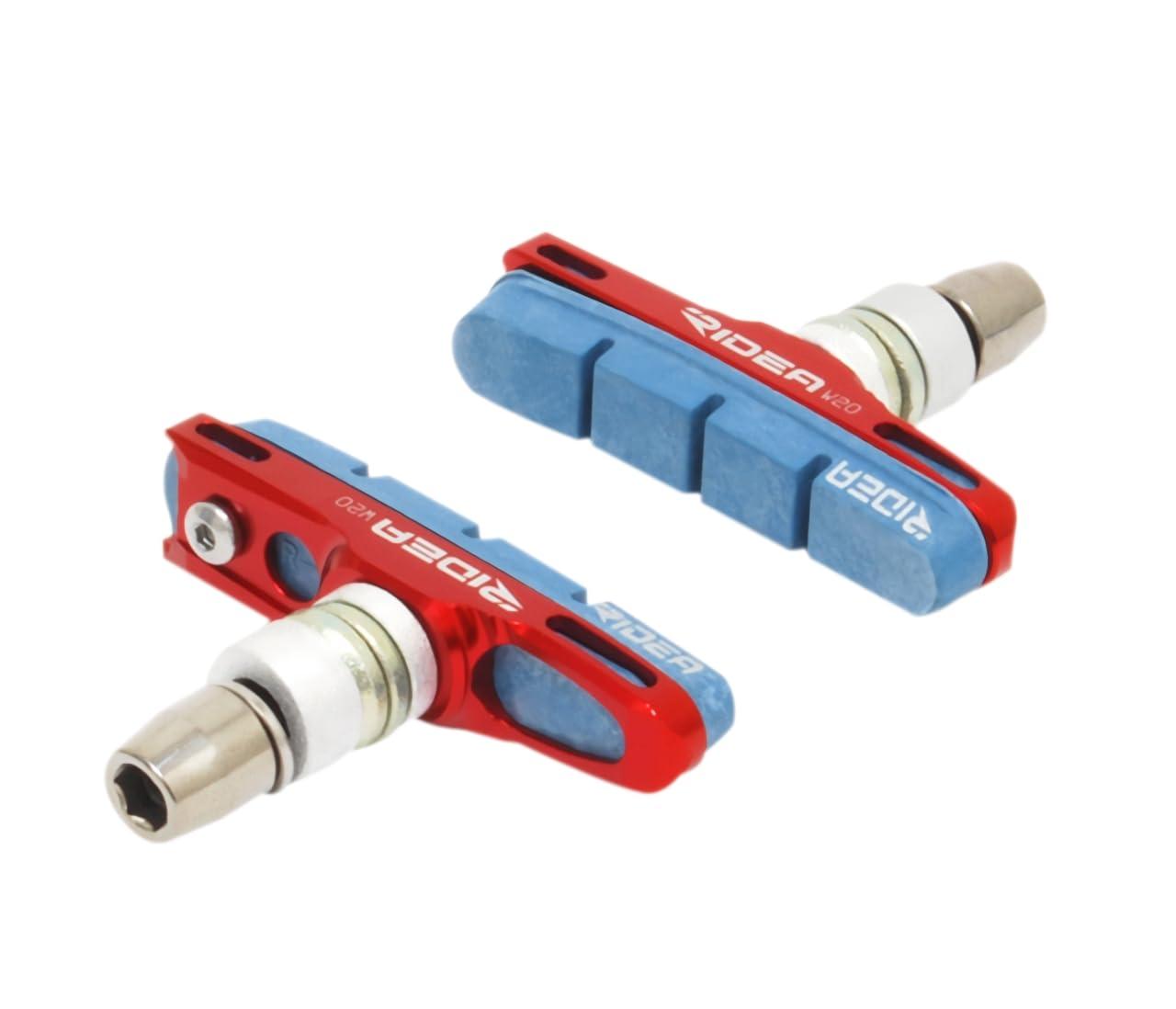 RIDEA V-Brake Shoes BSFW20 Red 147-05907