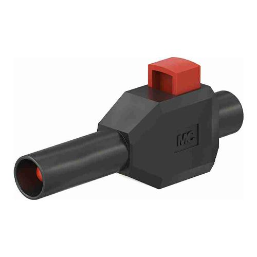 φ4mm Safety Plug (with Insulated Sleeve / Black)