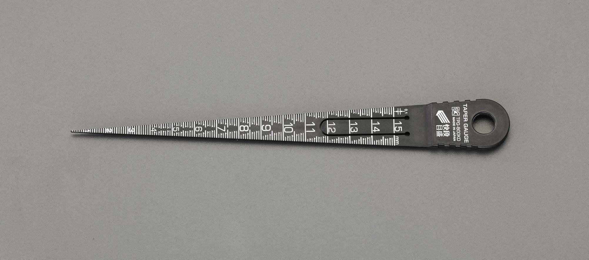 ESCO 1-15mm Taper Gauge (Polycarbonate) EA725SG-415A