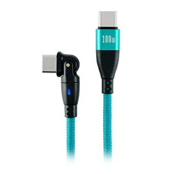 JTT 180° Rotating Connector PD100W Cable 180RPD (1.8m, Green)