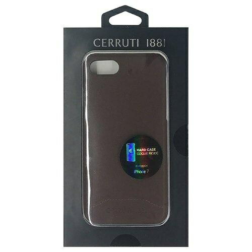 CERRUTI Smooth Split Leather - Hard Case - Brown  CEHCP7SLBR Air Jay