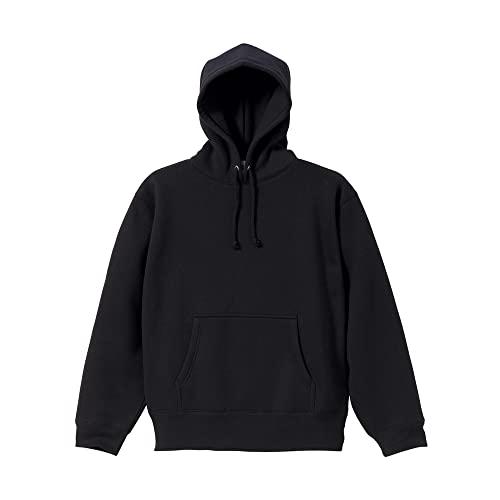 United Athle 10.0 oz T/C Sweatshirt Pullover Hoodie (Brushed Lining) Adult XXL Size 561801X Black XXL