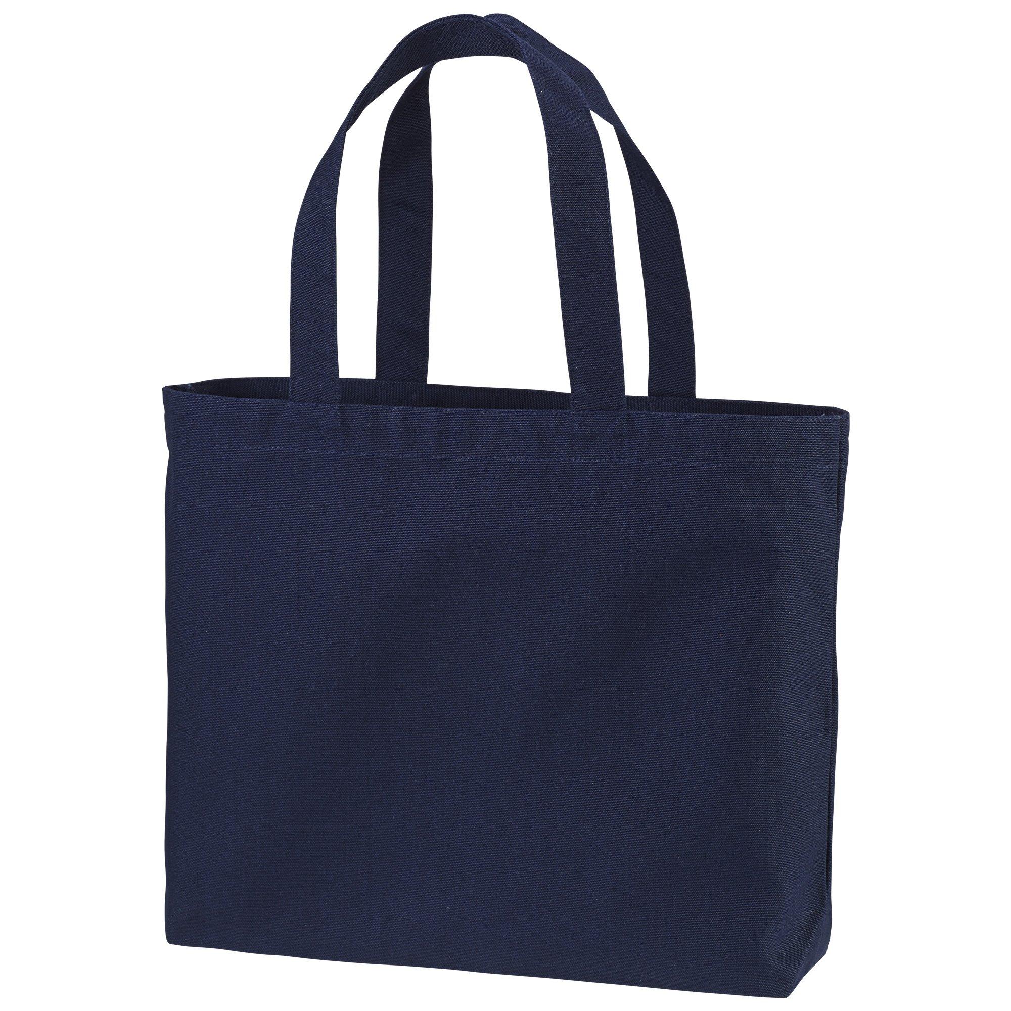 [United Athle] (United Athle) 14.3 oz Canvas Tote Bag (Large) 151801 Navy