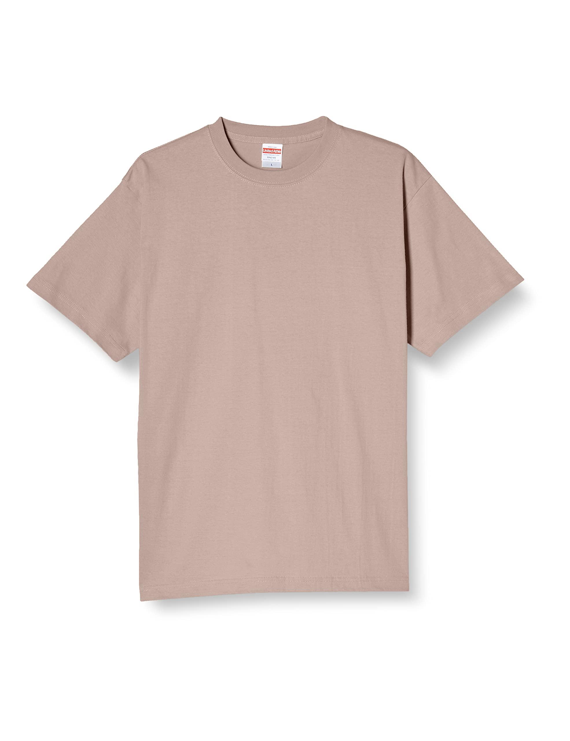 [United Athle] T-Shirt 6.2oz Premium T-Shirt Smoky Pink S