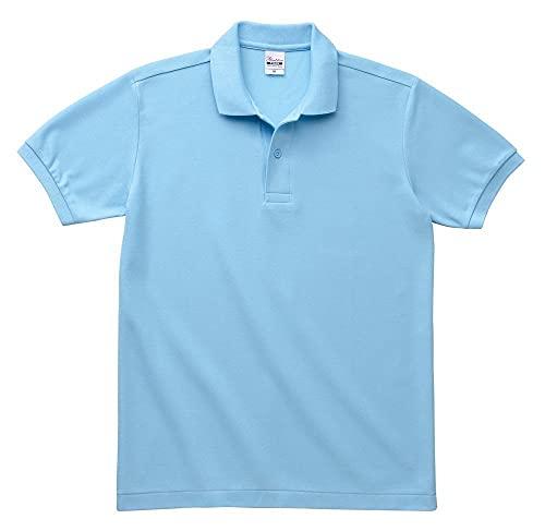 [Printstar] 5.8 oz. TC Piqué Polo Shirt [No Pocket] Men's Sax L (Equivalent to Japanese Size L)