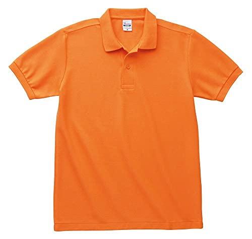 [Printstar] 5.8 oz. TC Piqué Polo Shirt [No Pocket] Men's Orange M (Equivalent to Japanese Size M)