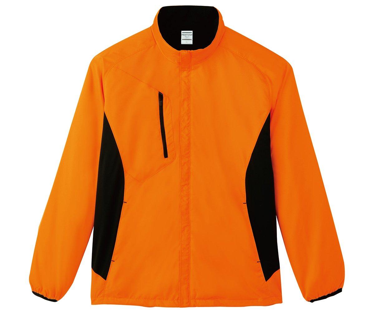 [Glimmer] Outerwear Fleece Lining Stretch Jacket 00236-FSC Men's Orange S