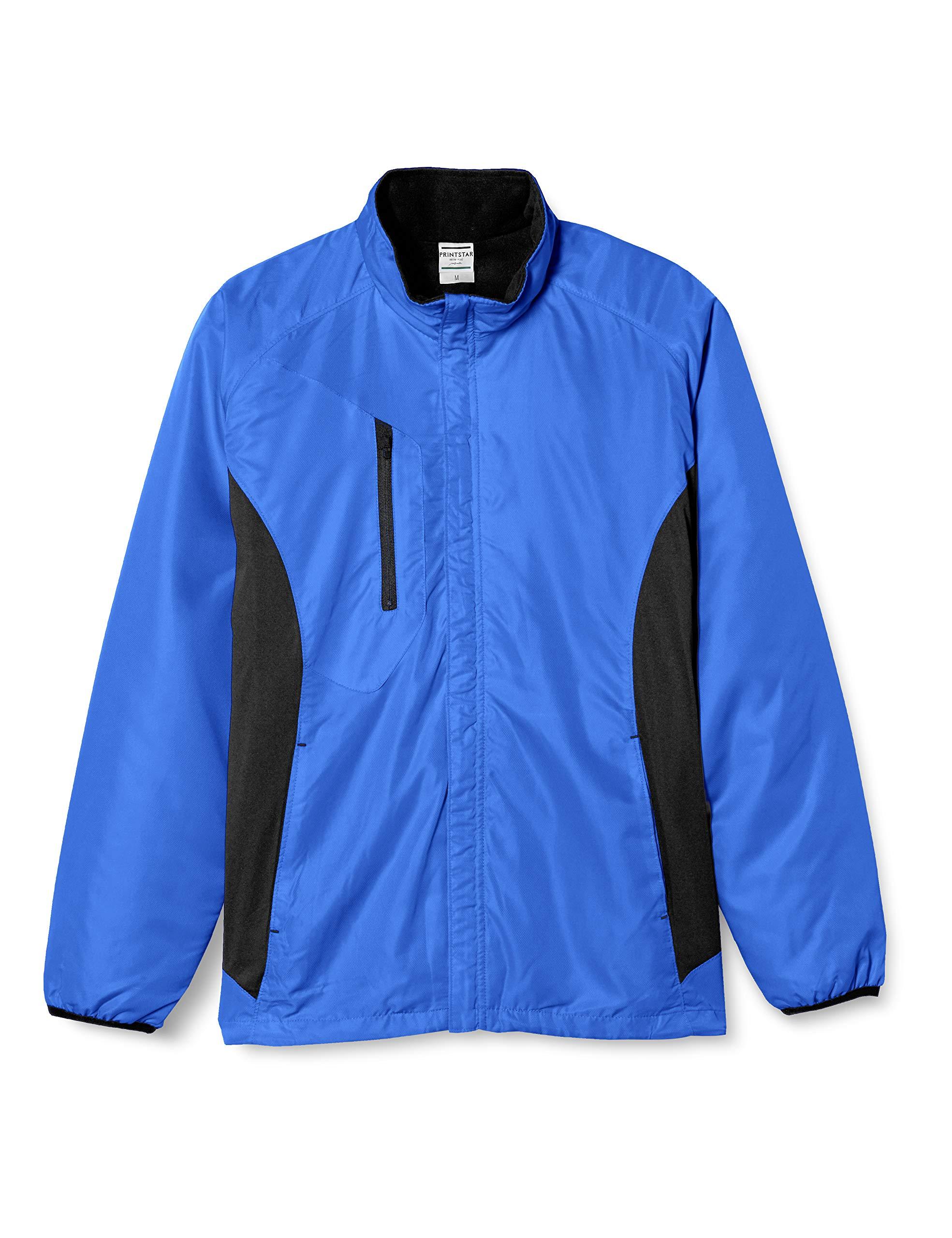 [Glimmer] Outerwear Fleece Lining Stretch Jacket 00236-FSC Men's Blue S