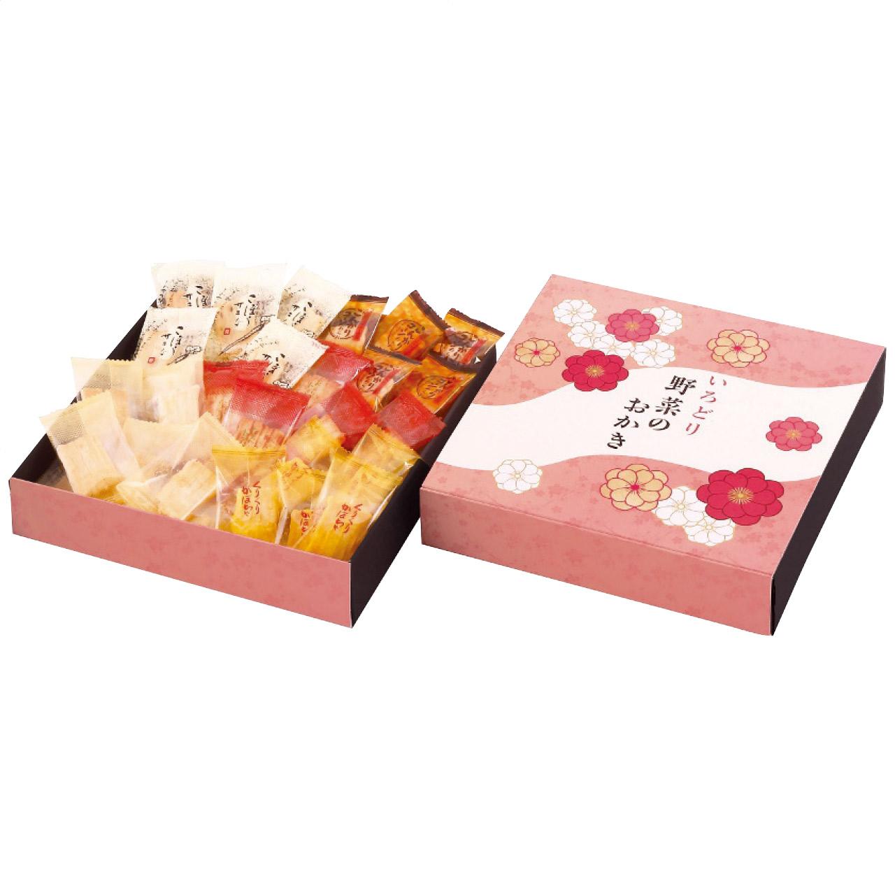 Colorful Vegetable Rice Crackers IR-DN R165-02