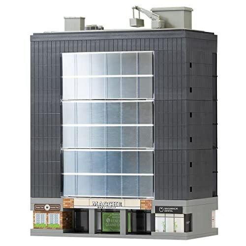 TOMIX N Gauge Multi-Purpose Building with Round Windows, 7 Stories, 4216 Railroad Model Accessories