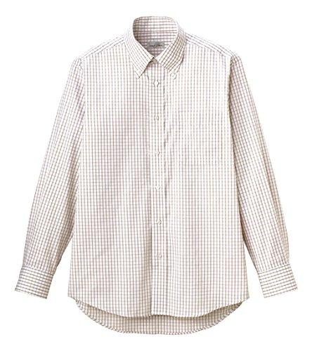 [Face Mix] Graph Check Long-Sleeve Shirt FB4506U 1 Beige 3L