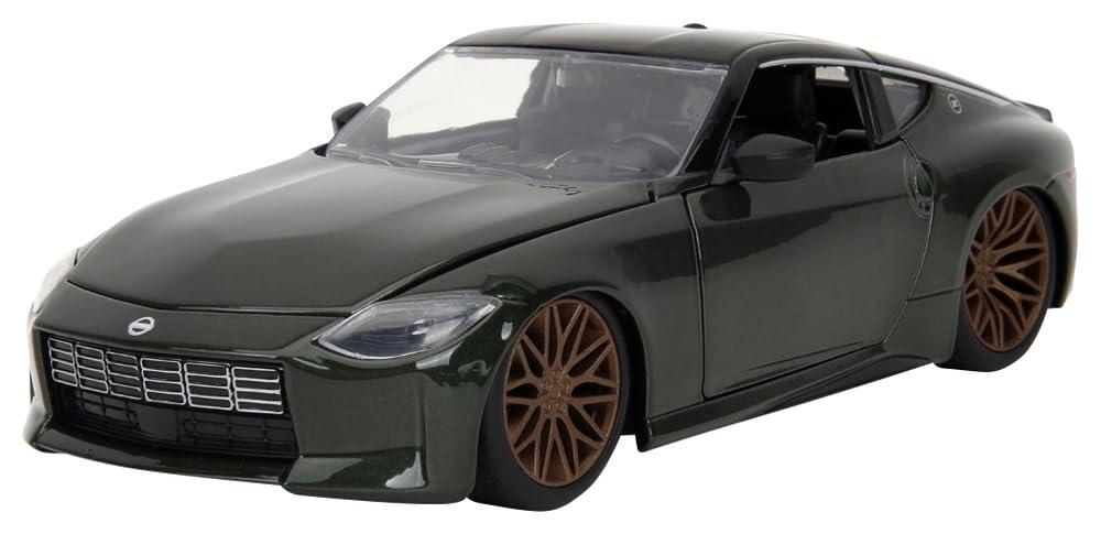 Jada Toys Fast & Furious Series 1/24 F&F X 2023 Nissan Z Dark Green Completed Model