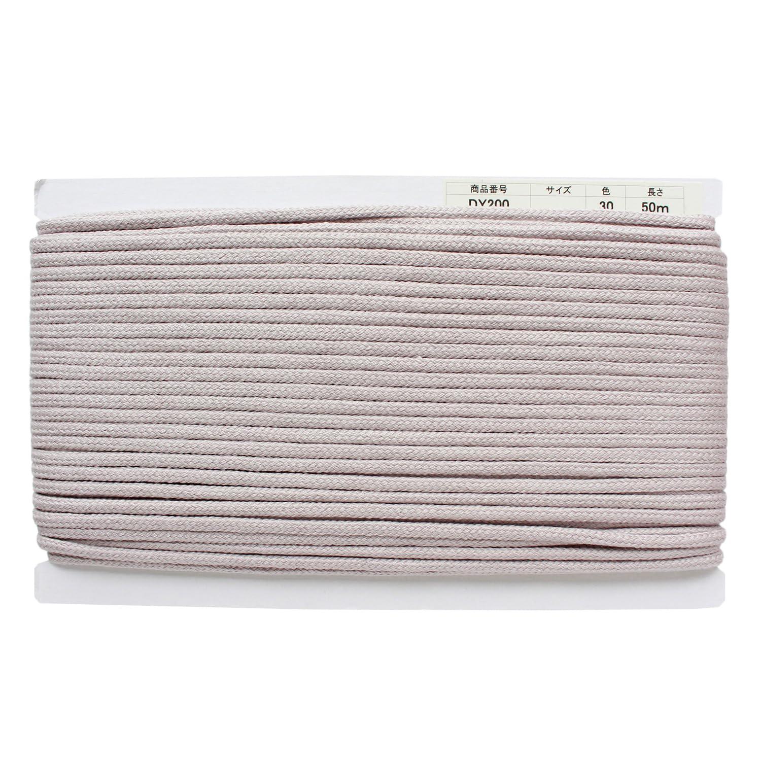 Nippon Chuko Acrylic Craft Cord φApprox. 5mm × 50m Smoky Pink DY200-30