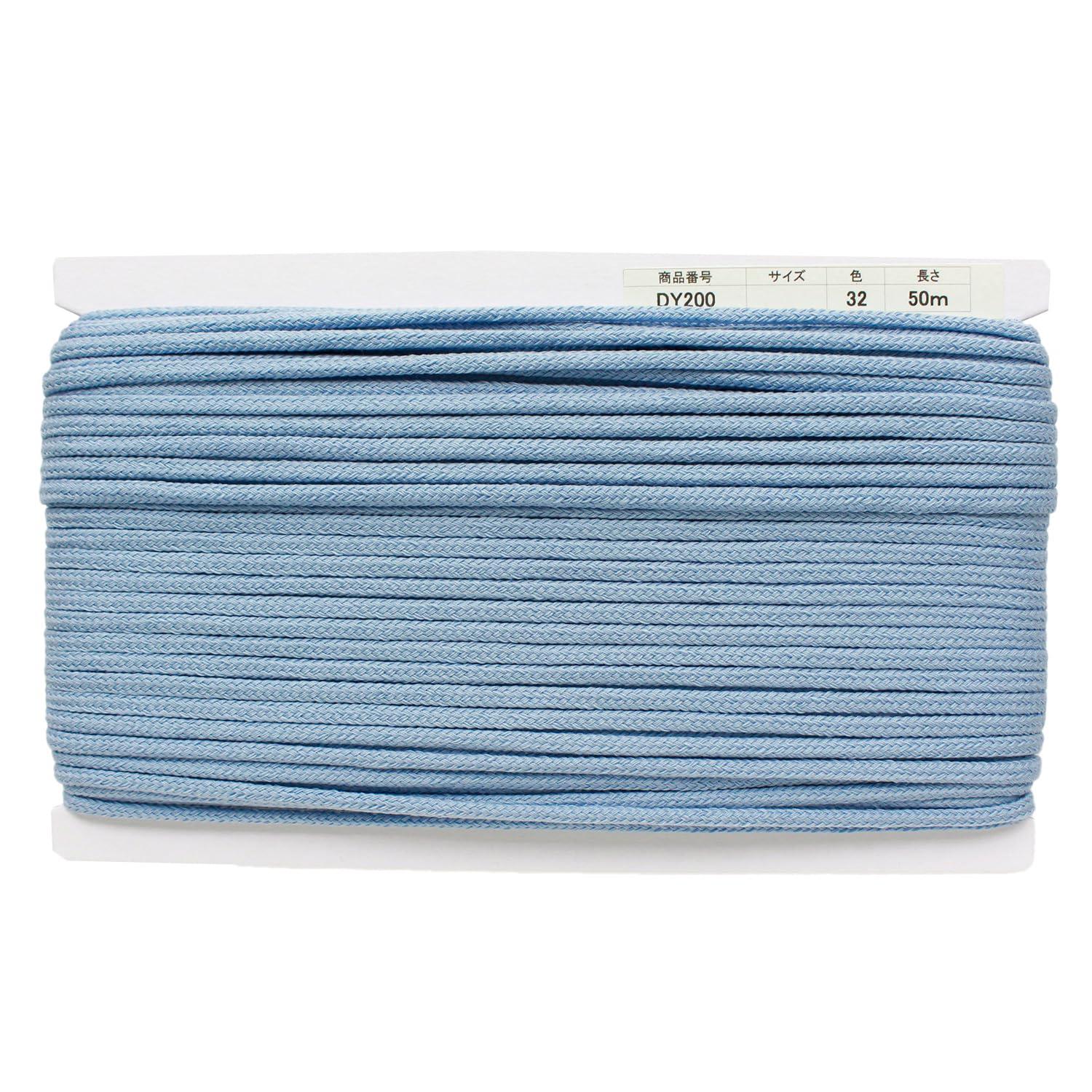 Nippon Chuko Acrylic Craft Cord φApprox. 5mm × 50m Baby Blue DY200-32