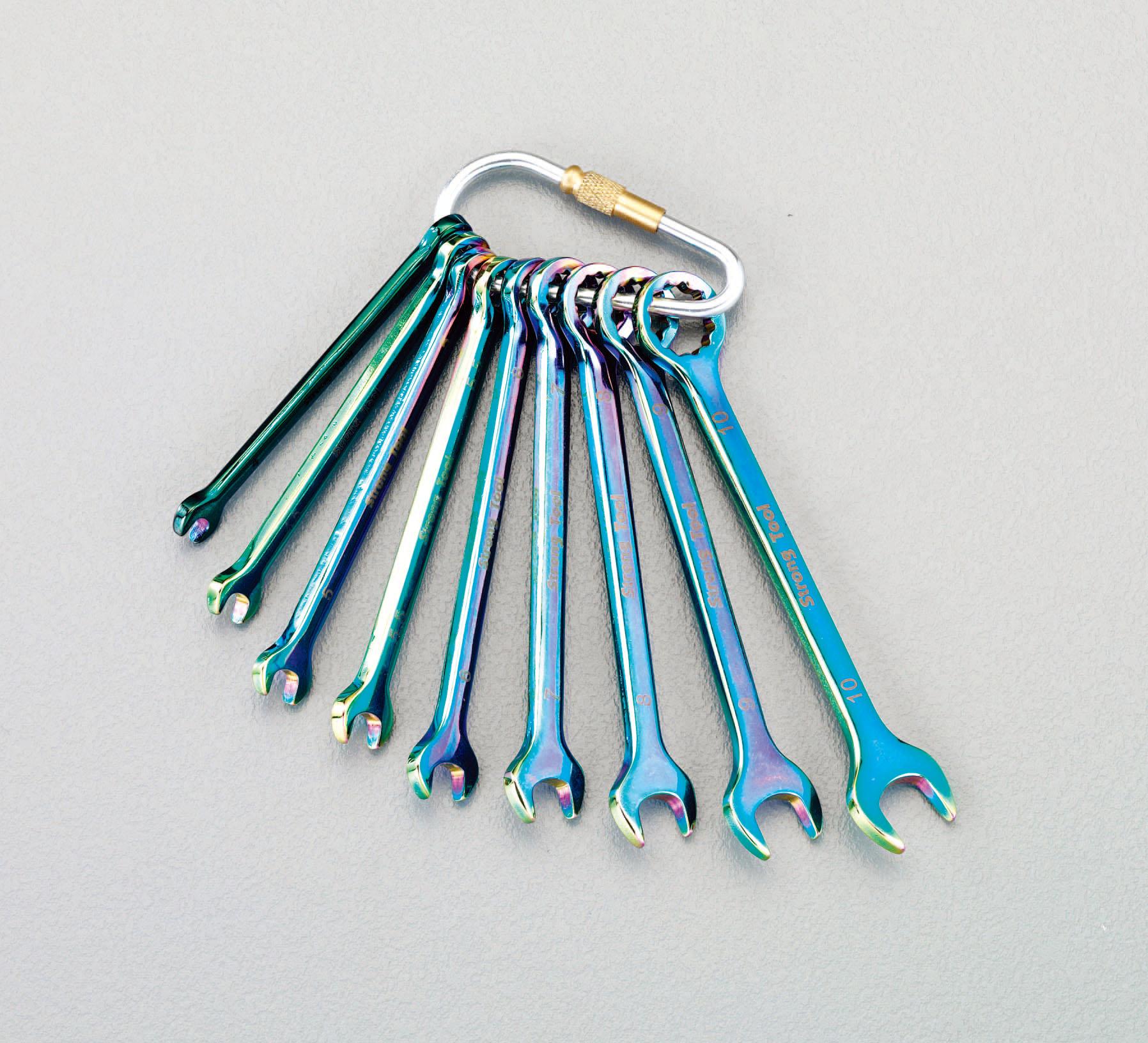 ESCO 9-Piece Set / 4-9mm Open-End Wrench Mini EA615AD-9