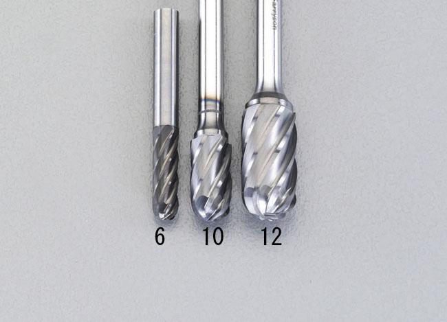 ESCO 6x19mm/6mm Shank [Coated] Super Hard Bar (for Aluminum) EA819VZ-6