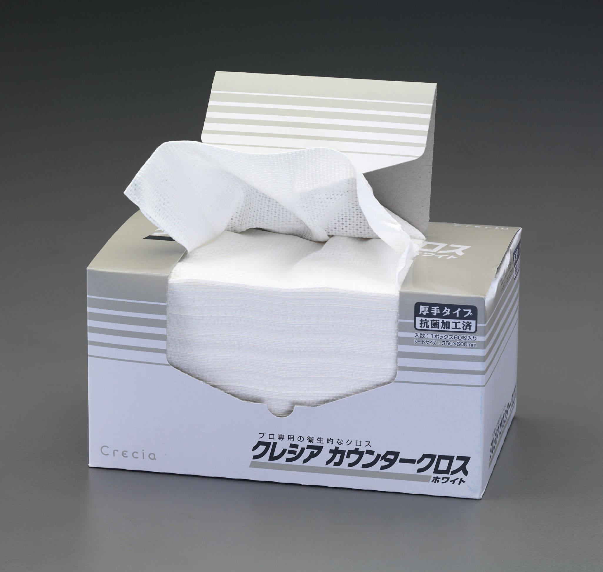 350x600mm Counter Cloth (Antibacterial Treatment / Heavyweight, 60 Sheets)