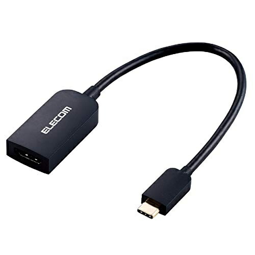 ELECOM USB-C to HDMI Adapter (30Hz) 0.15m Black AD-CHDMIBK2