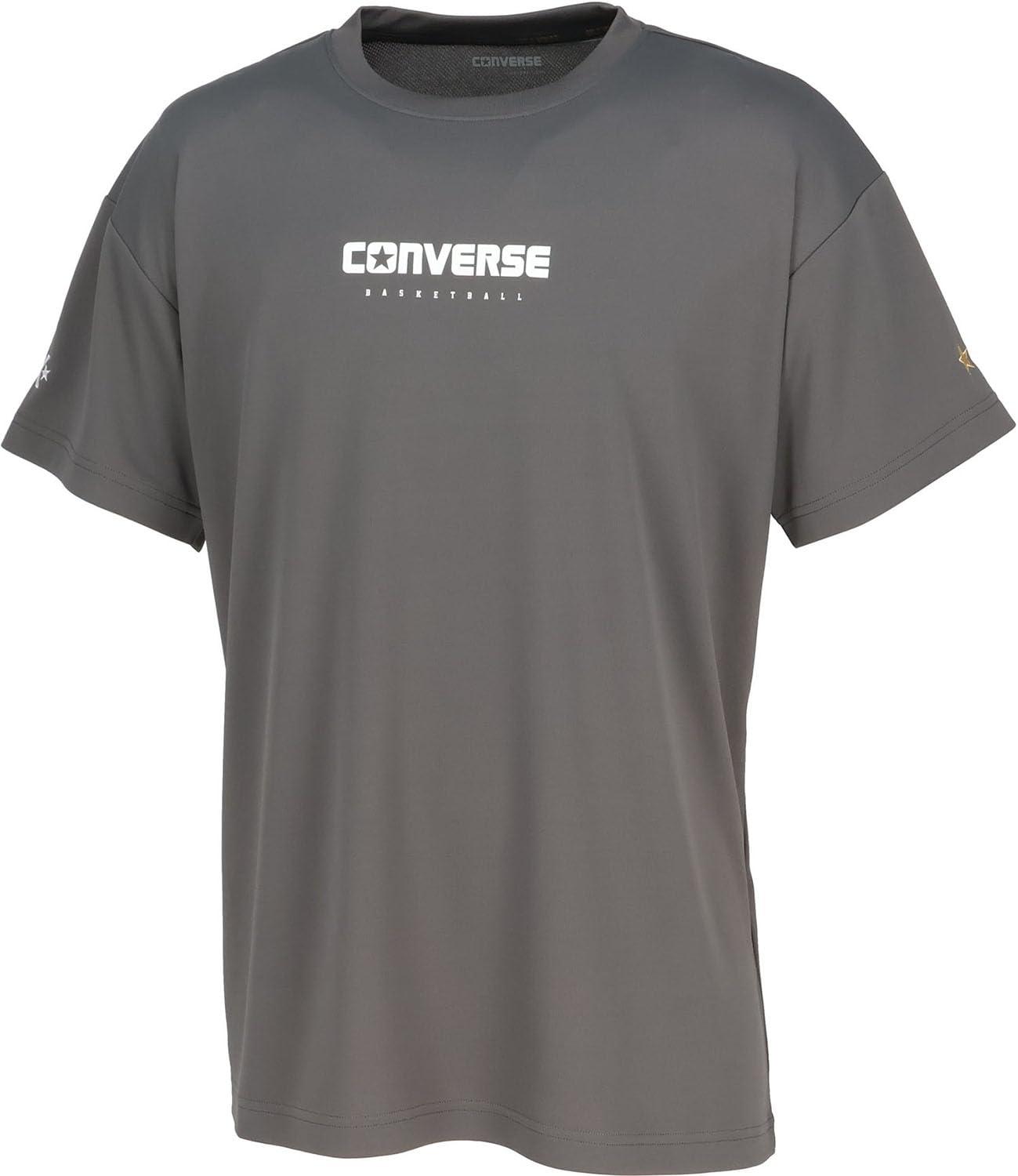 [Converse] Basketball Short-Sleeve Shirt Gold Series T-Shirt CBG251352 Charcoal