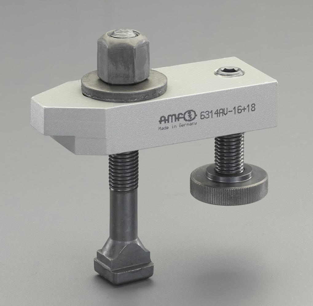 ESCO M12/100mm Step Clamp with Support Screw EA637BF-14
