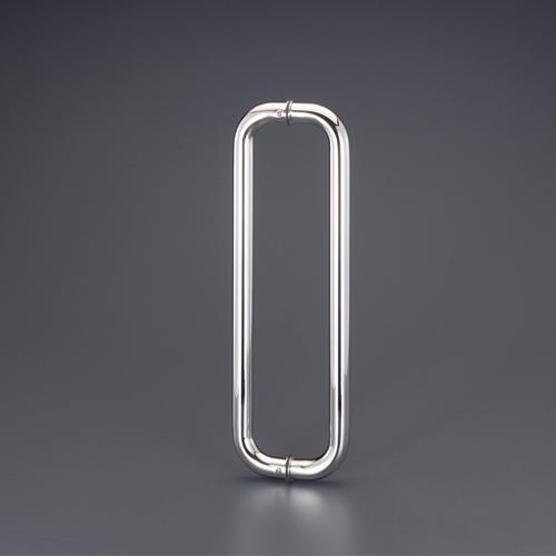 Esco O-Type Handle Mirror Chrome Finish φ25mm/70x300mm EA951HA-4